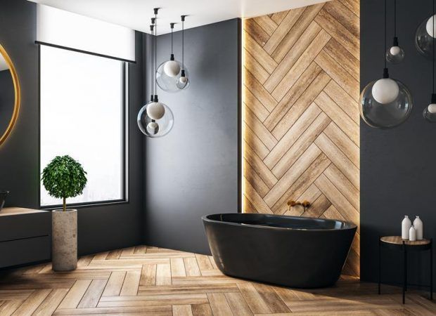 Czarna armatura łazienkowa