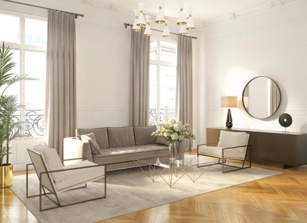 Styl paryski wnętrz